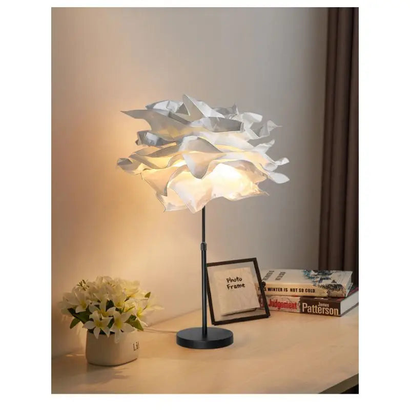 Cloud-Shaped Floor & Table Lamp – Adjustable Height Modern Ambient LED Light